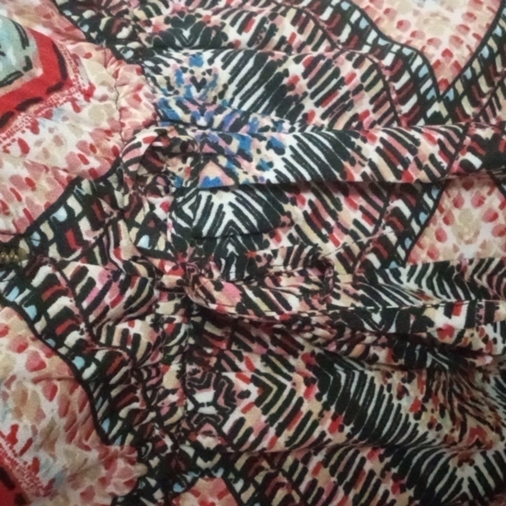 Go CoCo Romper Sz S Multi Color Print NWT NWT - image 3